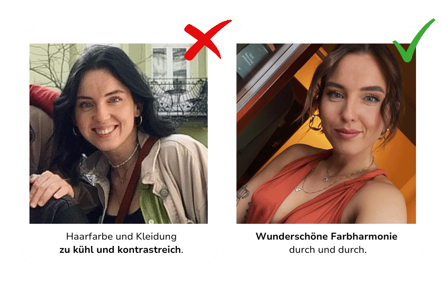 Vorher Nachher Vergleich