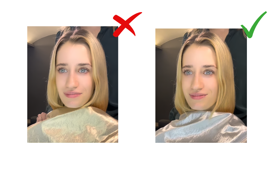 Vergleich: Goldtuch vs. Silbertuch – kühler Hauttyp